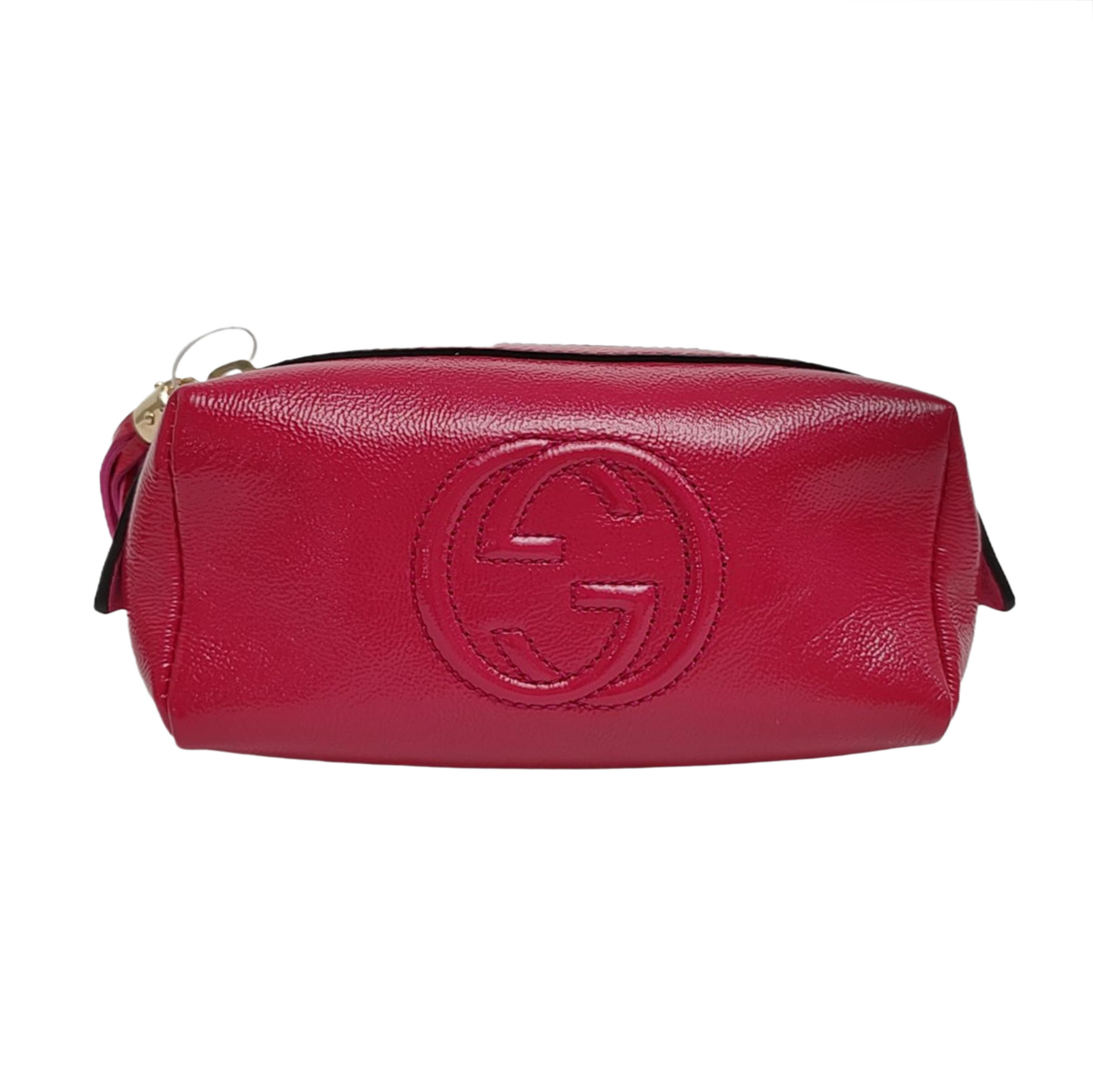 Authenticated pre-owned  Soho Patent Leather Pink - Clutch at Looply