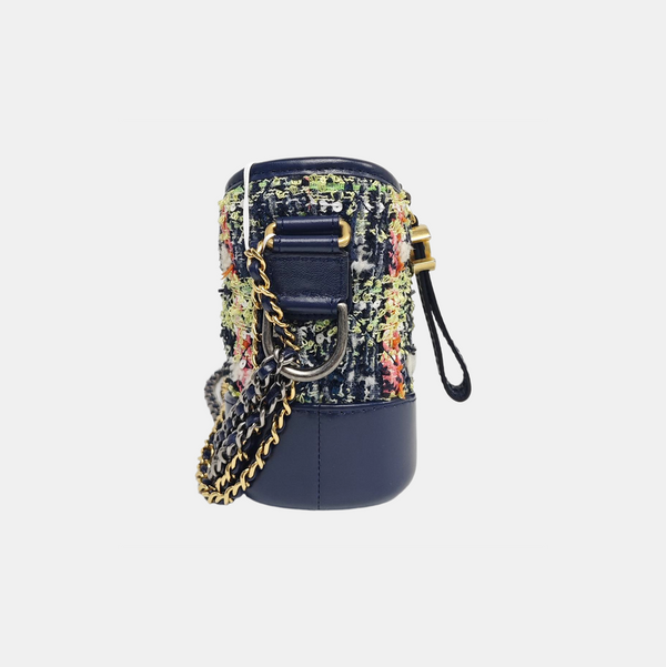 Authenticated pre-owned  Gabrielle Small Fabric Blue - Shoulder Bag at Looply