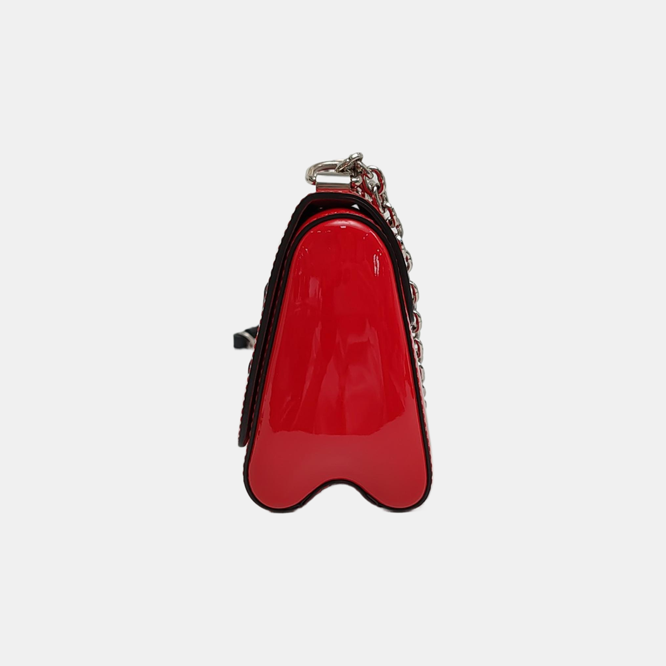 Authenticated pre-owned  Twist PM Monogram Patent Leather Red - Shoulder Bag at Looply
