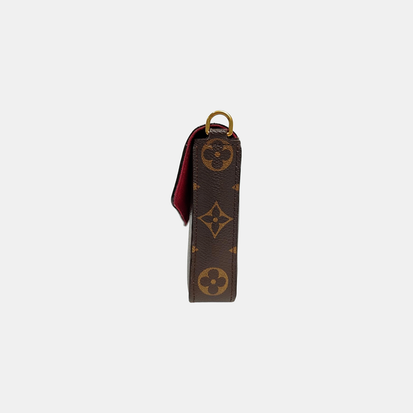 Authenticated pre-owned  Félicie Monogram Coated Canvas Brown - Crossbody Bag at Looply