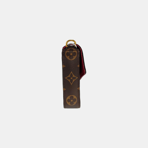 Authenticated pre-owned  Félicie Monogram Coated Canvas Brown - Crossbody Bag at Looply