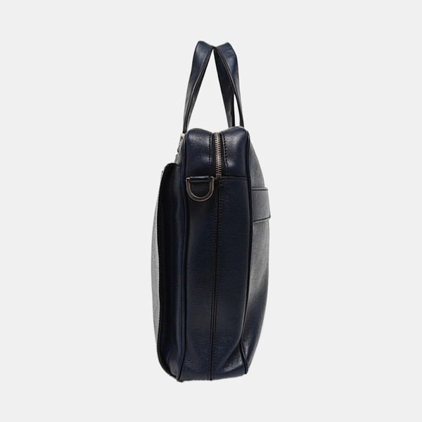 Calfskin Shoulder Bag Blue