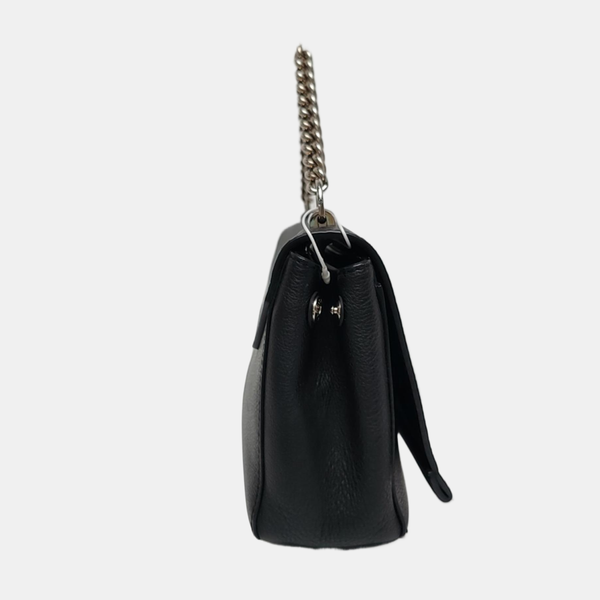 Authenticated pre-owned  Lockme BB Calfskin Black - Shoulder Bag at Looply