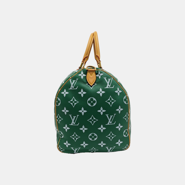 SPEEDY Monogram Calfskin Green