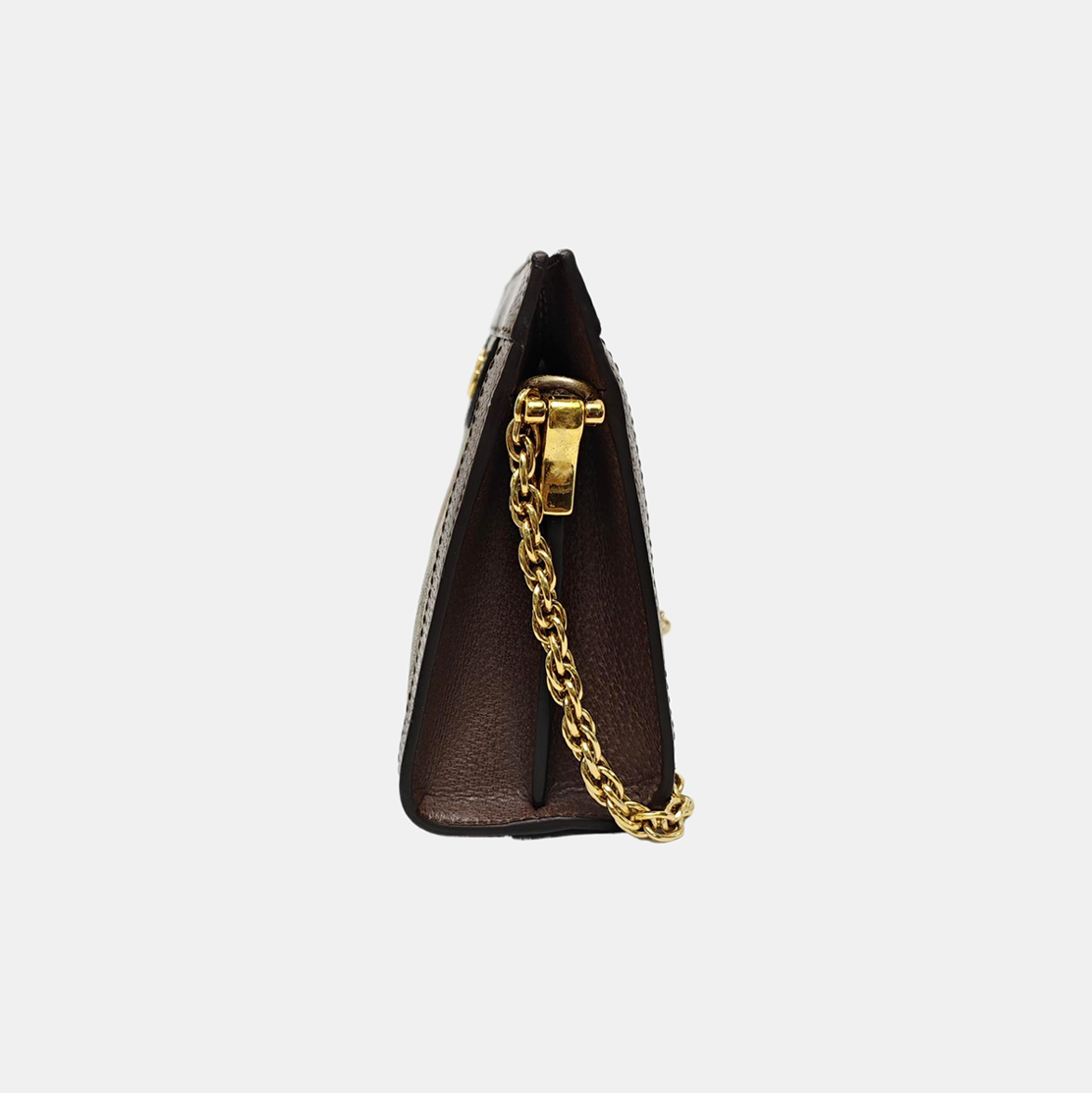 Authenticated pre-owned  Ophidia Small Monogram Coated Canvas Beige - Shoulder Bag at Looply
