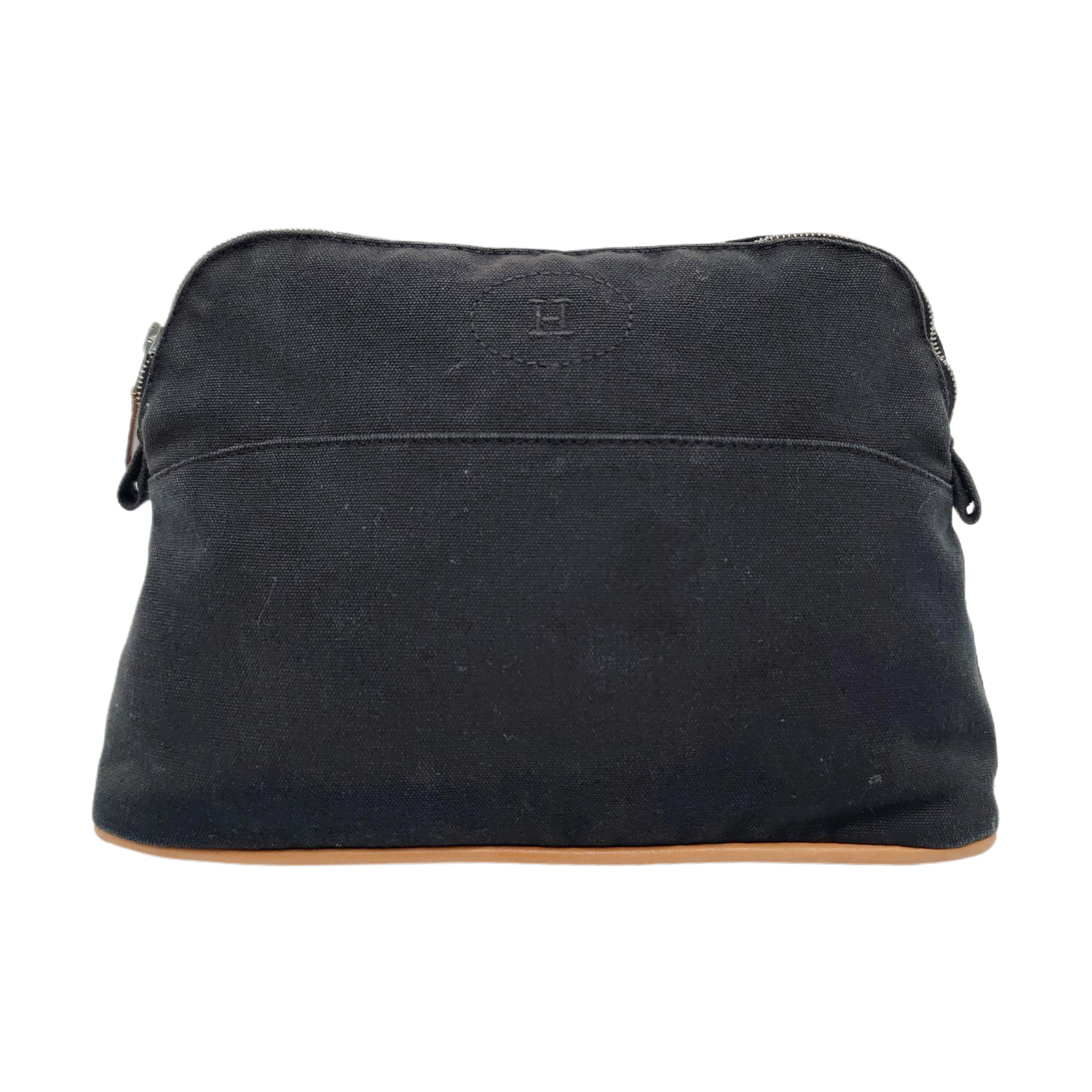 Authenticated pre-owned  Bolide Canvas Black - Clutch at Looply