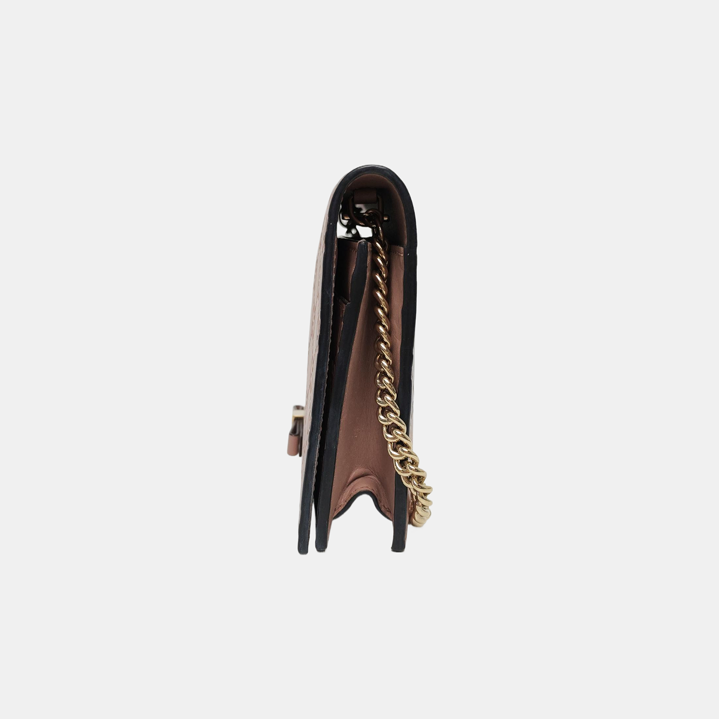 Authenticated pre-owned  Microguccissima Monogram Calfskin Pink - Shoulder Bag at Looply