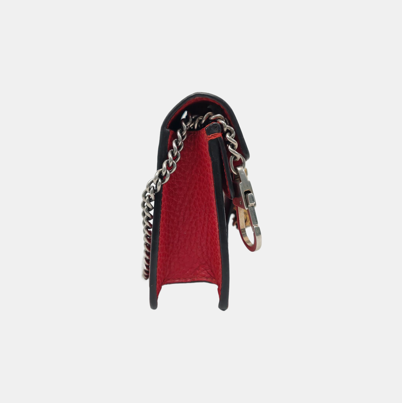 Authenticated pre-owned  Dionysus Super Mini Calfskin Red - Shoulder Bag at Looply