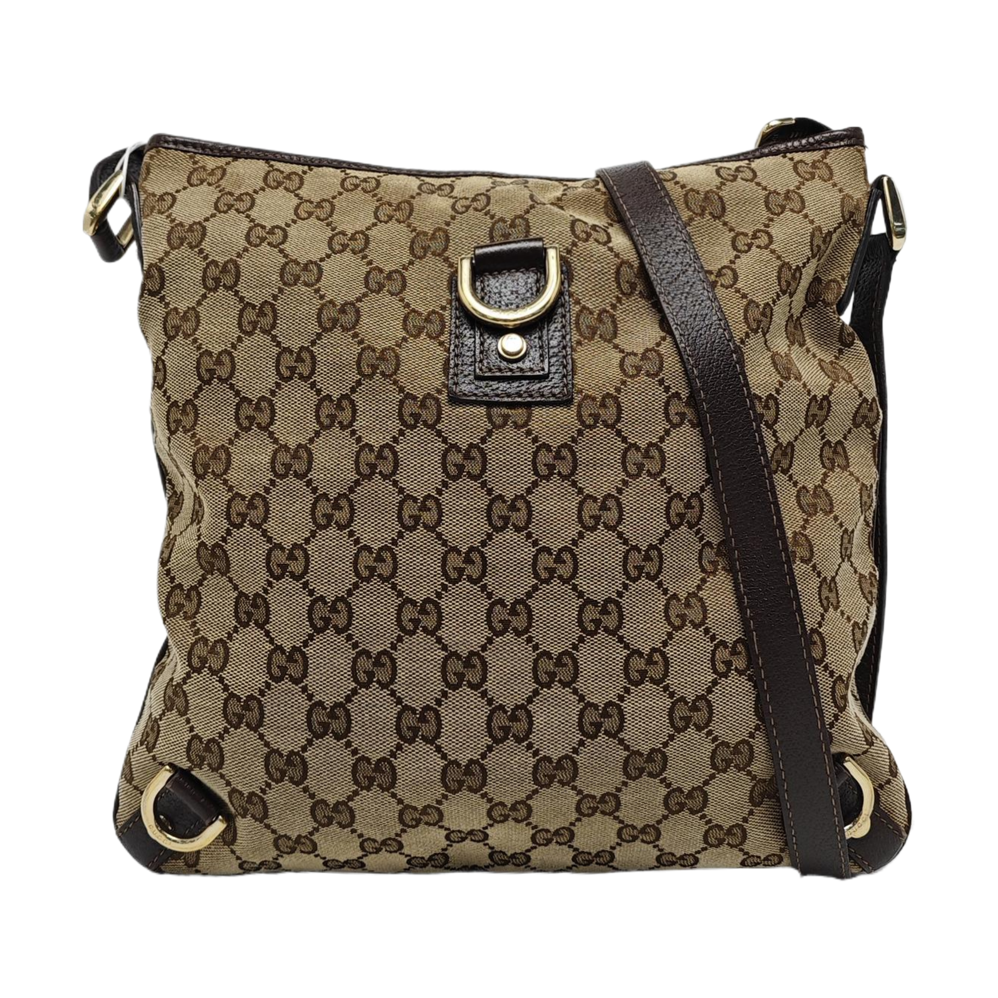 Authenticated pre-owned  Abbey Monogram Canvas Brown - Shoulder Bag at Looply