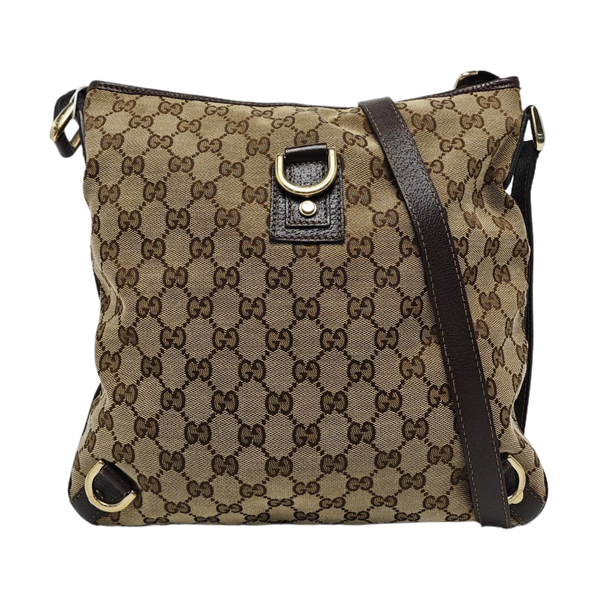 Authenticated pre-owned  Abbey Monogram Canvas Brown - Shoulder Bag at Looply