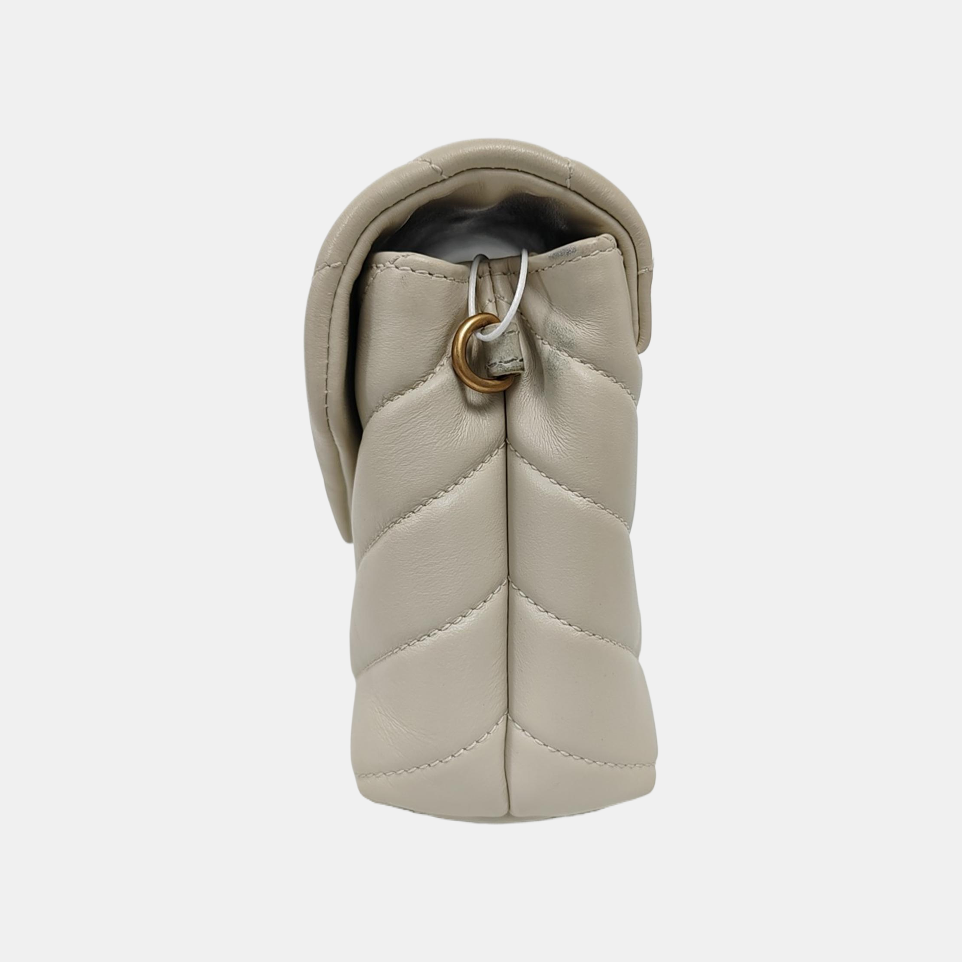 Authenticated pre-owned  Loulou Calfskin Gray - Shoulder Bag at Looply