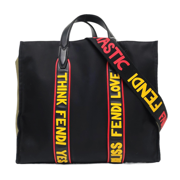 Nylon Tote Bag Black