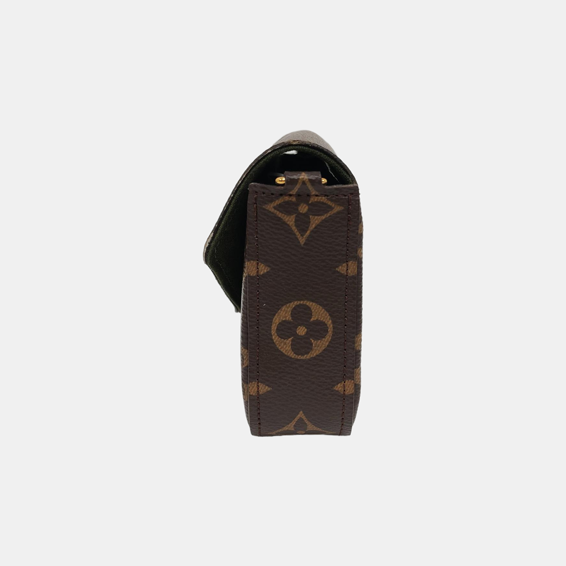 Authenticated pre-owned  Félicie Monogram Coated Canvas Brown - Crossbody Bag at Looply