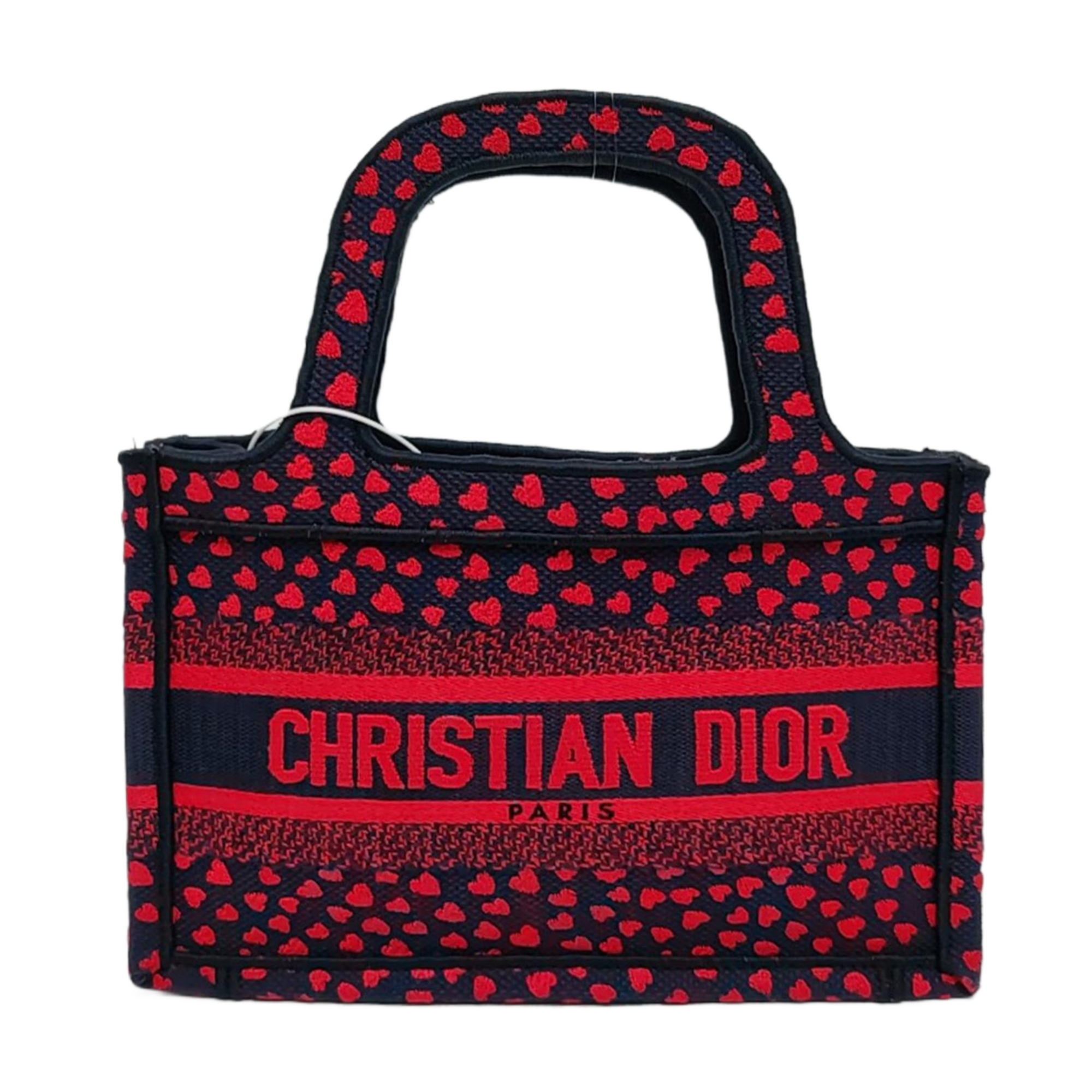 Authenticated pre-owned  Book Tote Mini Fabric Multicolor - Top Handle Bag at Looply