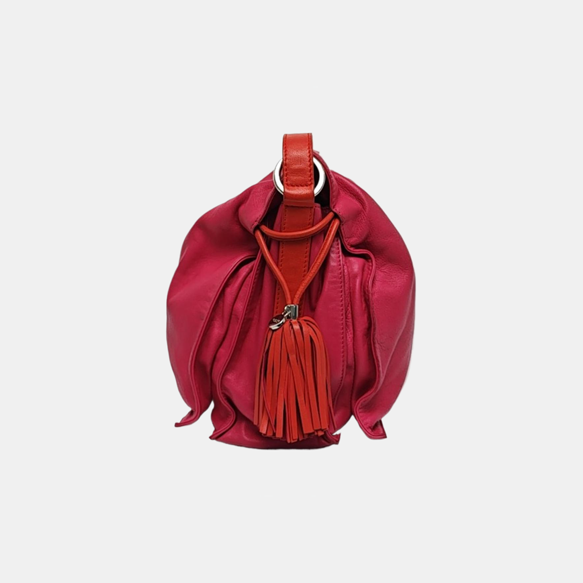 Authenticated pre-owned  Flamenco Lambskin Pink - Shoulder Bag at Looply