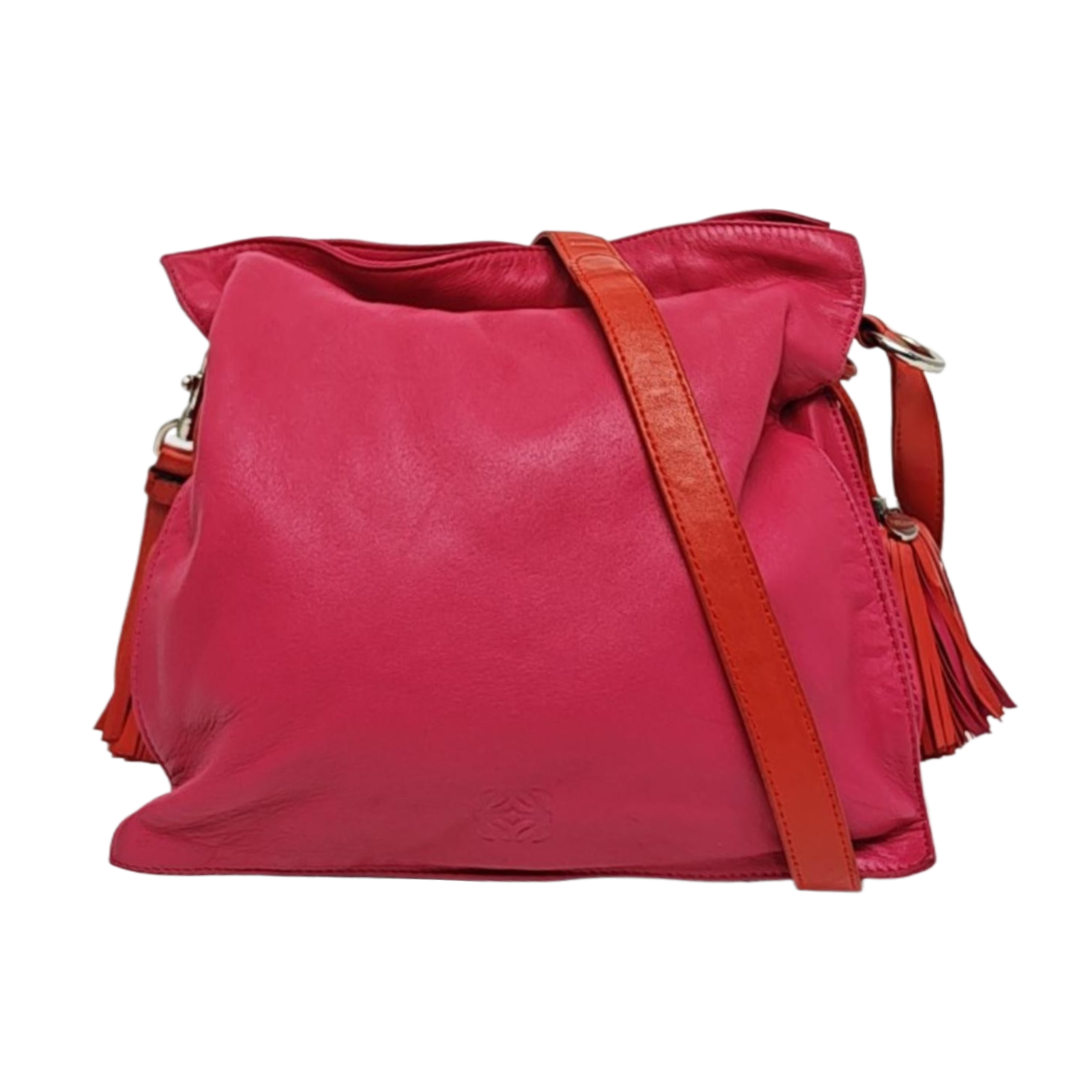 Authenticated pre-owned  Flamenco Lambskin Pink - Shoulder Bag at Looply