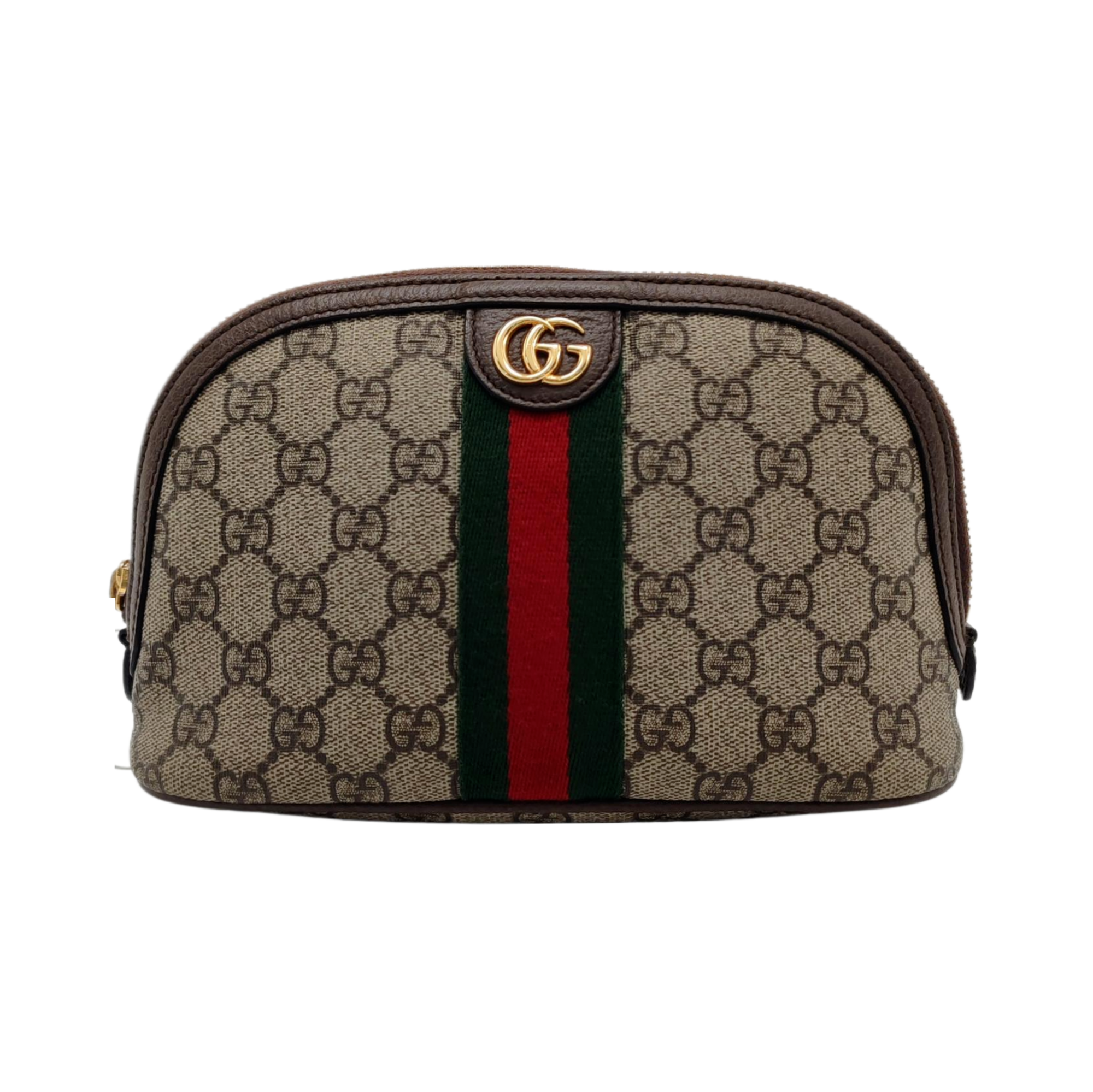 Authenticated pre-owned  Ophidia Small Monogram Coated Canvas Beige - Clutch at Looply