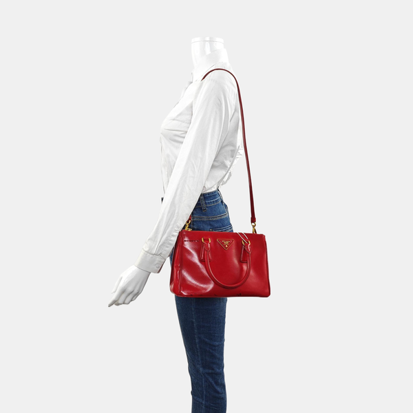 Authenticated pre-owned  Galleria Small Calfskin Pink - Shoulder Bag at Looply