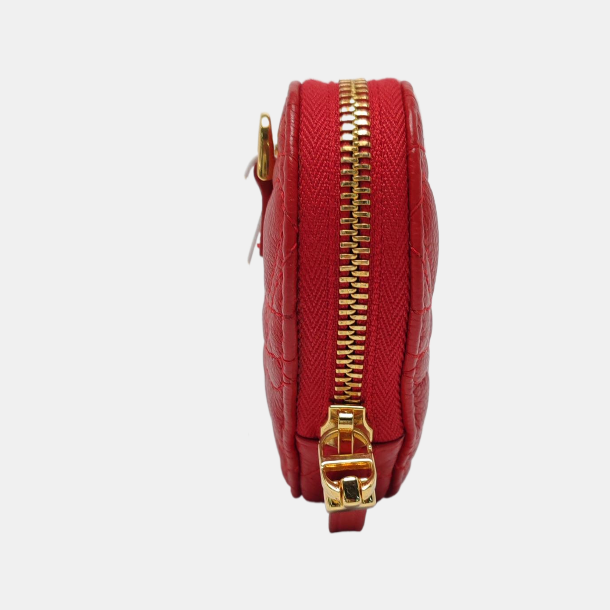 Authenticated pre-owned  Dior Caro Calfskin Red - Crossbody Bag at Looply