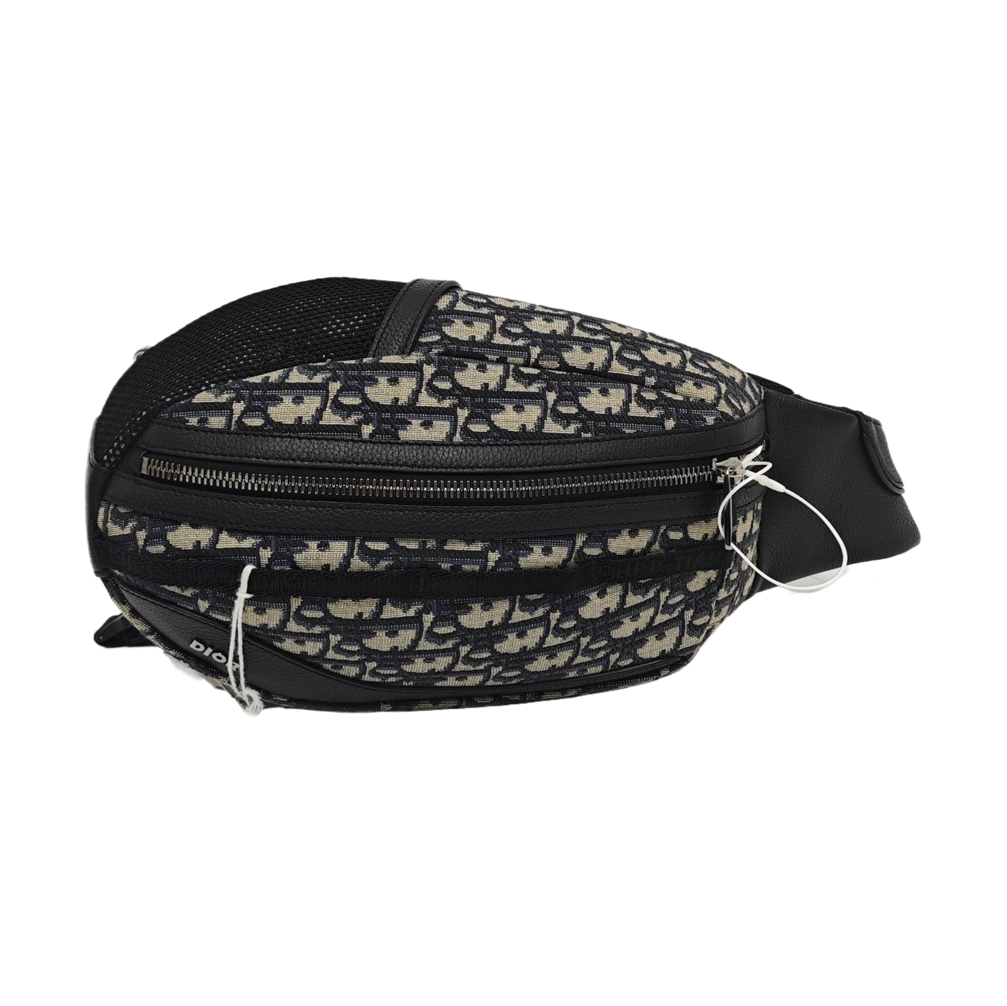 Authenticated pre-owned  Issimo Double Saddle Monogram Canvas Black - Crossbody Bag at Looply
