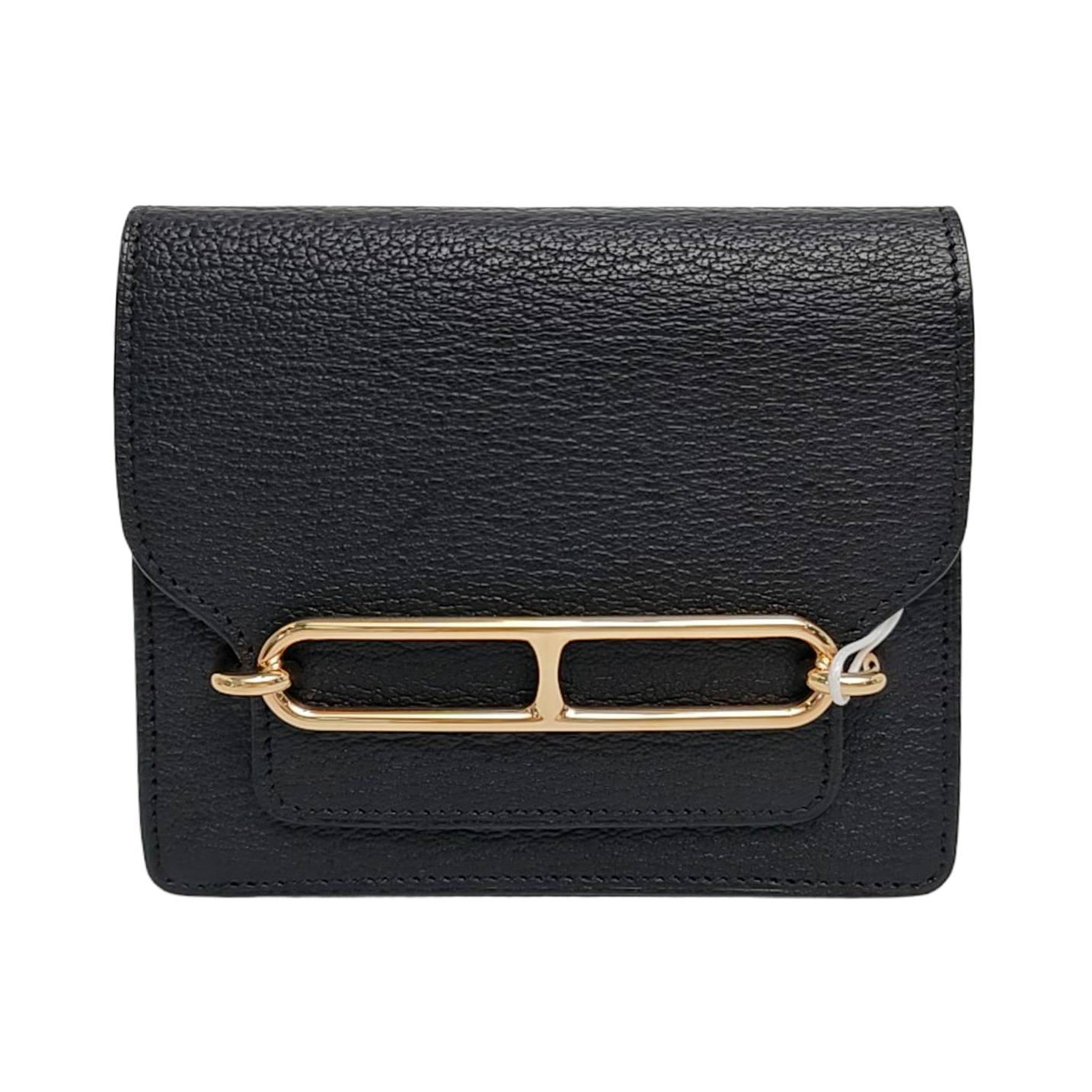 Authenticated pre-owned  Roulis Slim Chèvre Mysore Black Wallet - Wallet at Looply