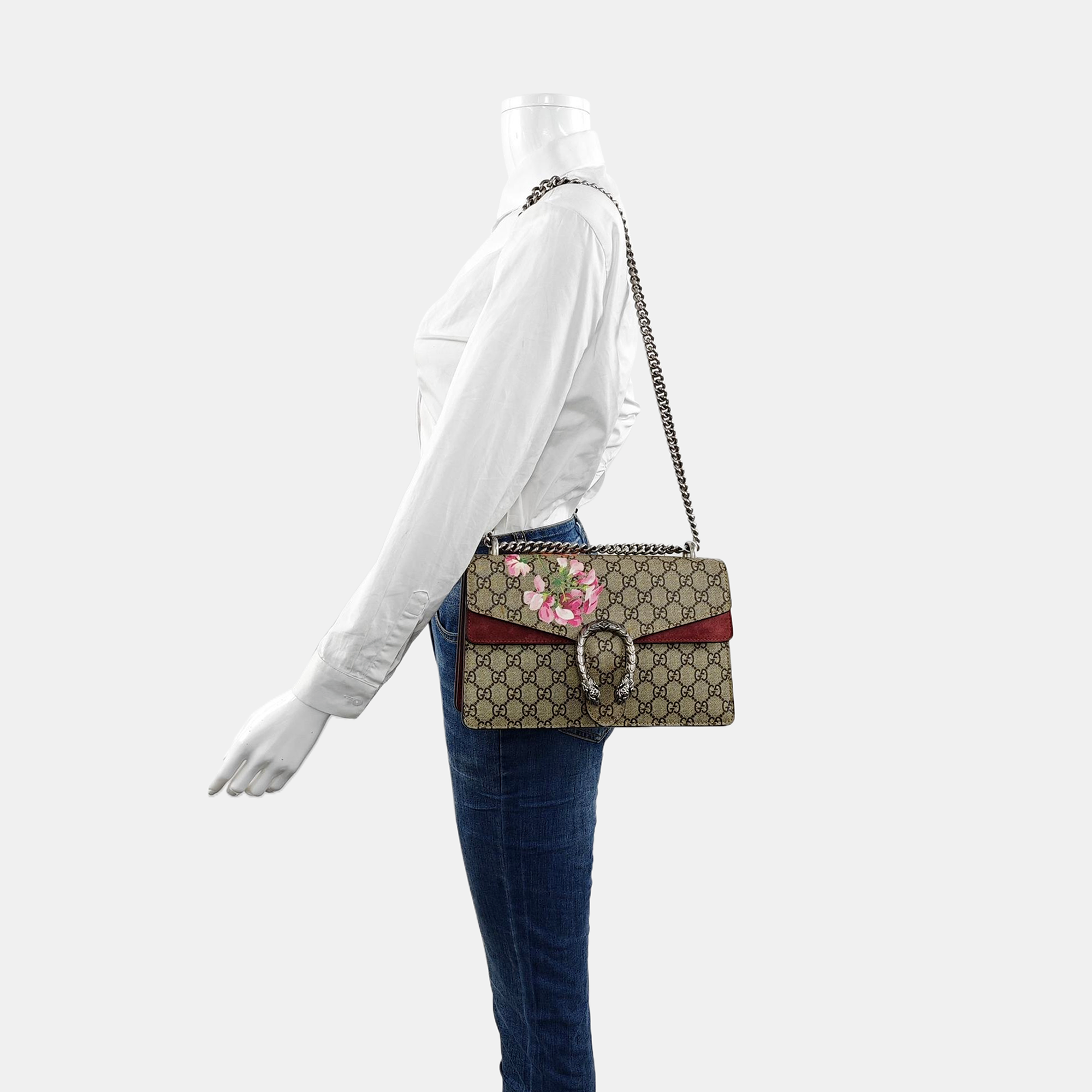 Authenticated pre-owned  Dionysus Super Mini Monogram Coated Canvas Beige - Shoulder Bag at Looply