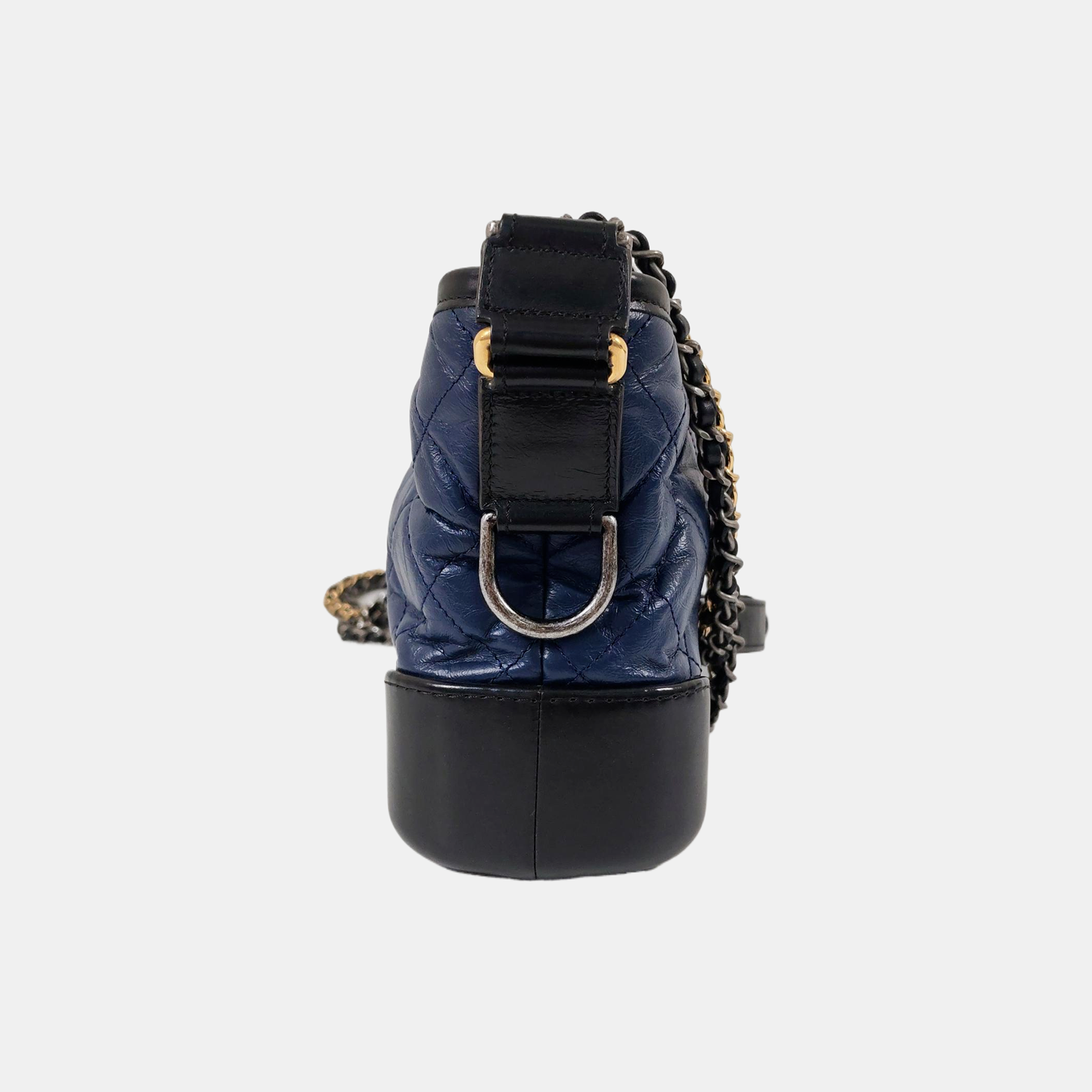 Authenticated pre-owned  Gabrielle Quilted Calfskin Blue - Shoulder Bag at Looply