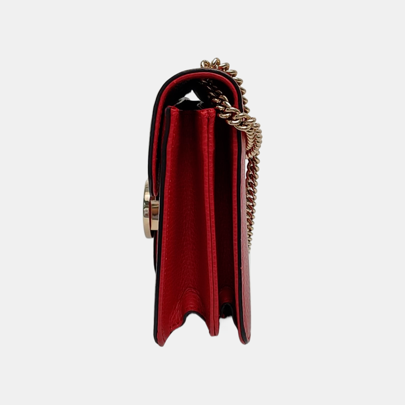 Authenticated pre-owned  Interlocking G Small Calfskin Red - Crossbody Bag at Looply