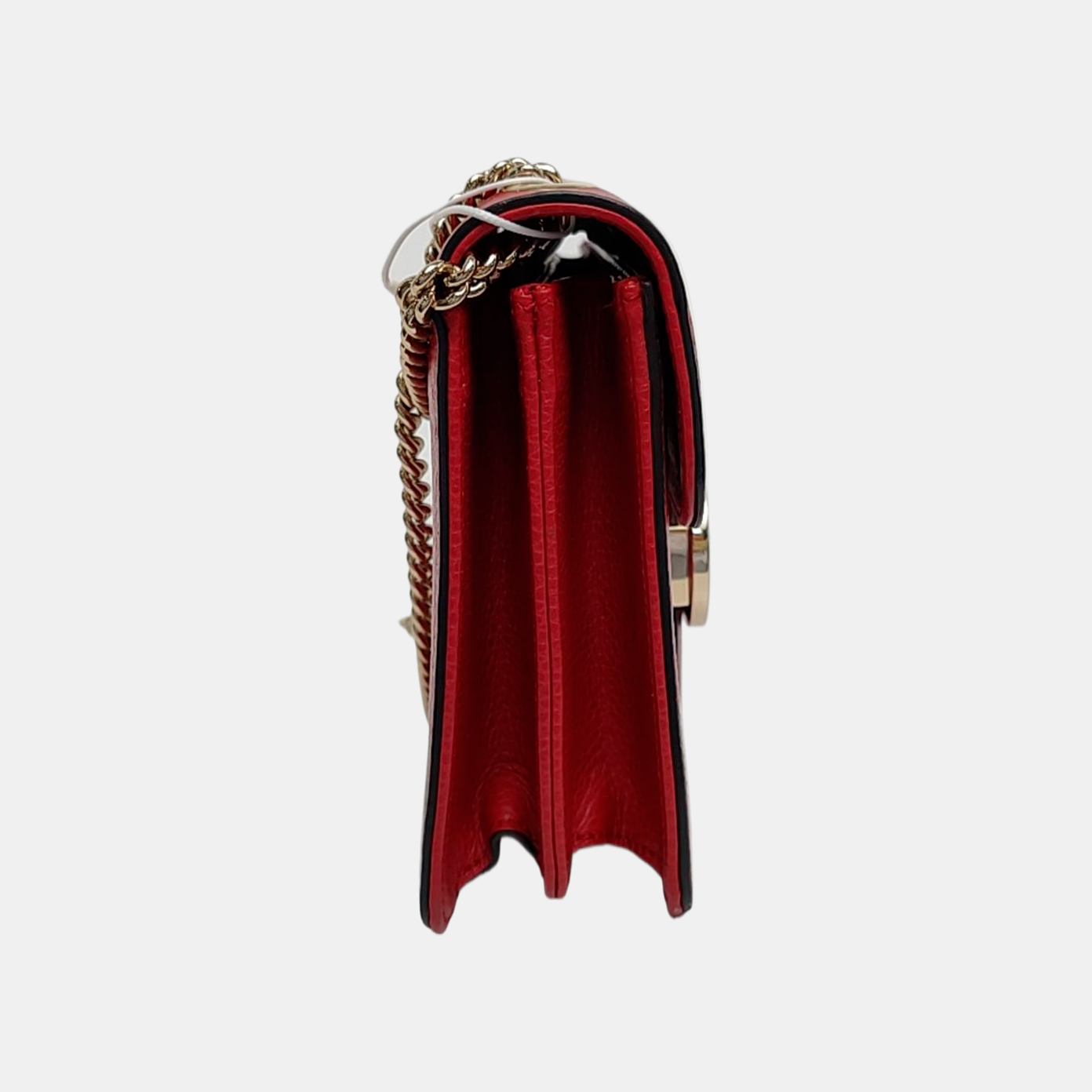 Authenticated pre-owned  Interlocking G Small Calfskin Red - Crossbody Bag at Looply