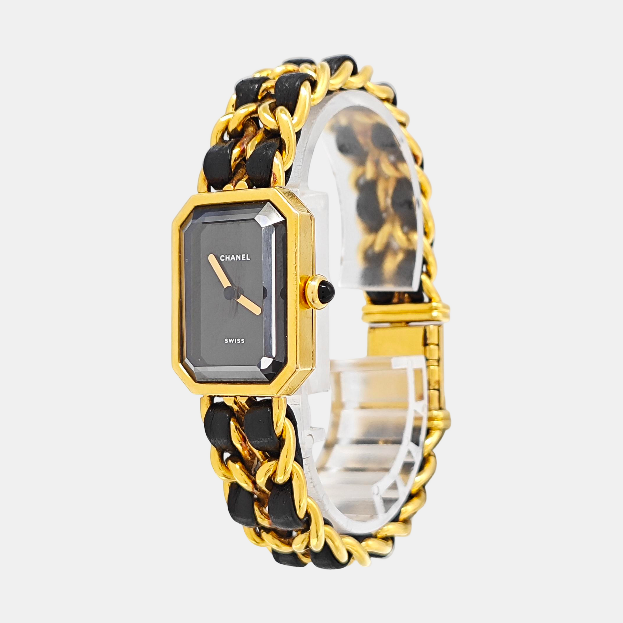 Première 20mm Black Quartz Watch