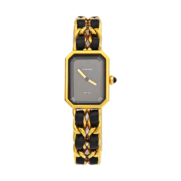 Première 20mm Black Quartz Watch