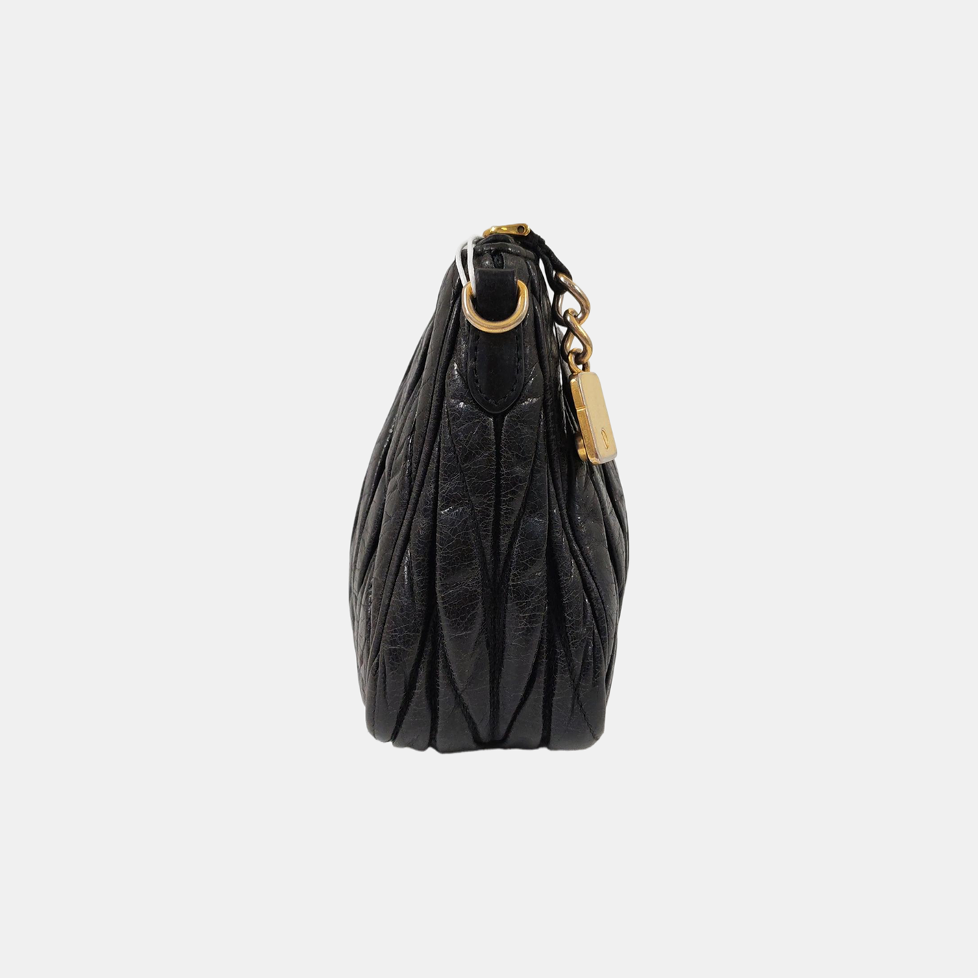 Authenticated pre-owned  Matelassé Lambskin Black - Shoulder Bag at Looply