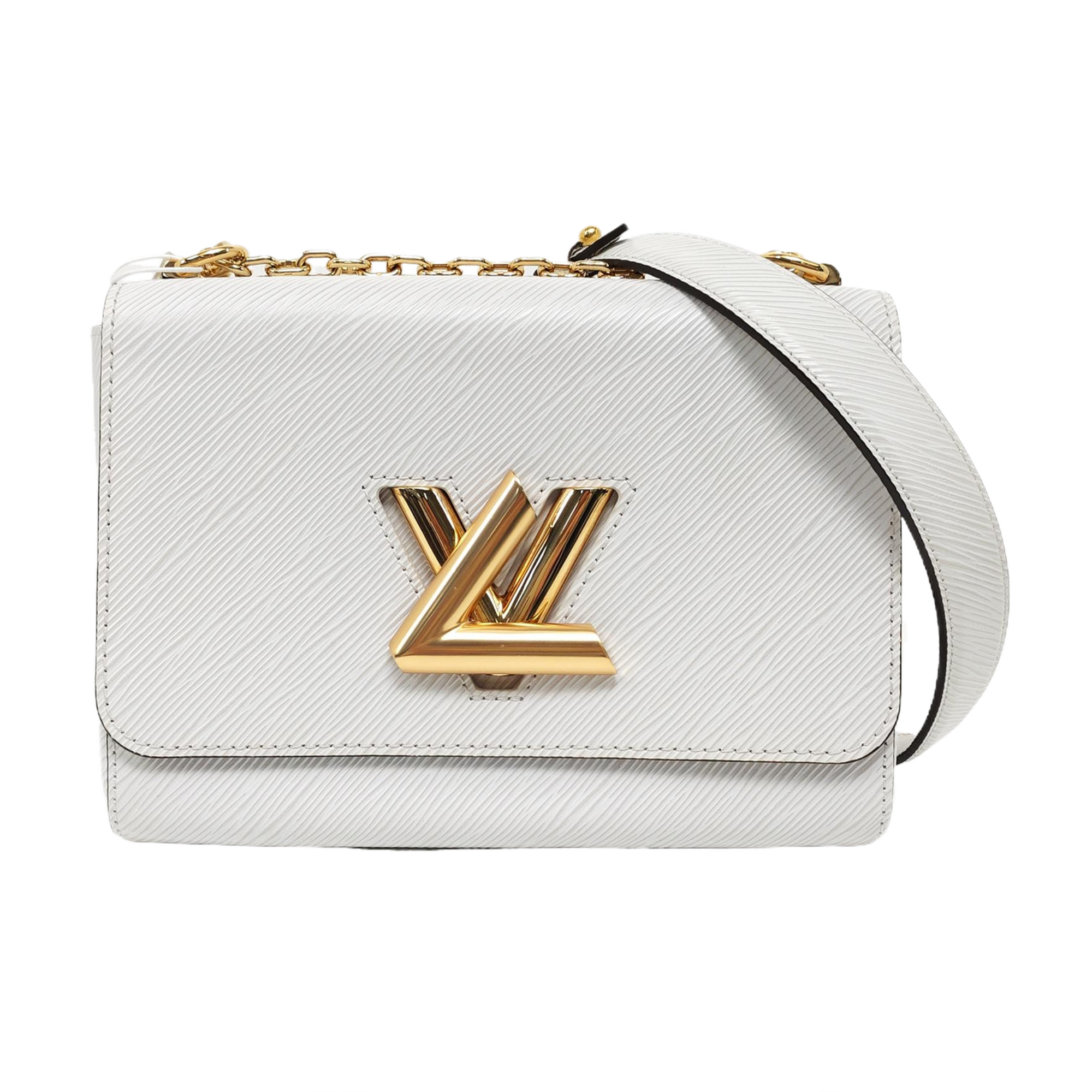 Authenticated pre-owned  Twist MM Epi White - Shoulder Bag at Looply