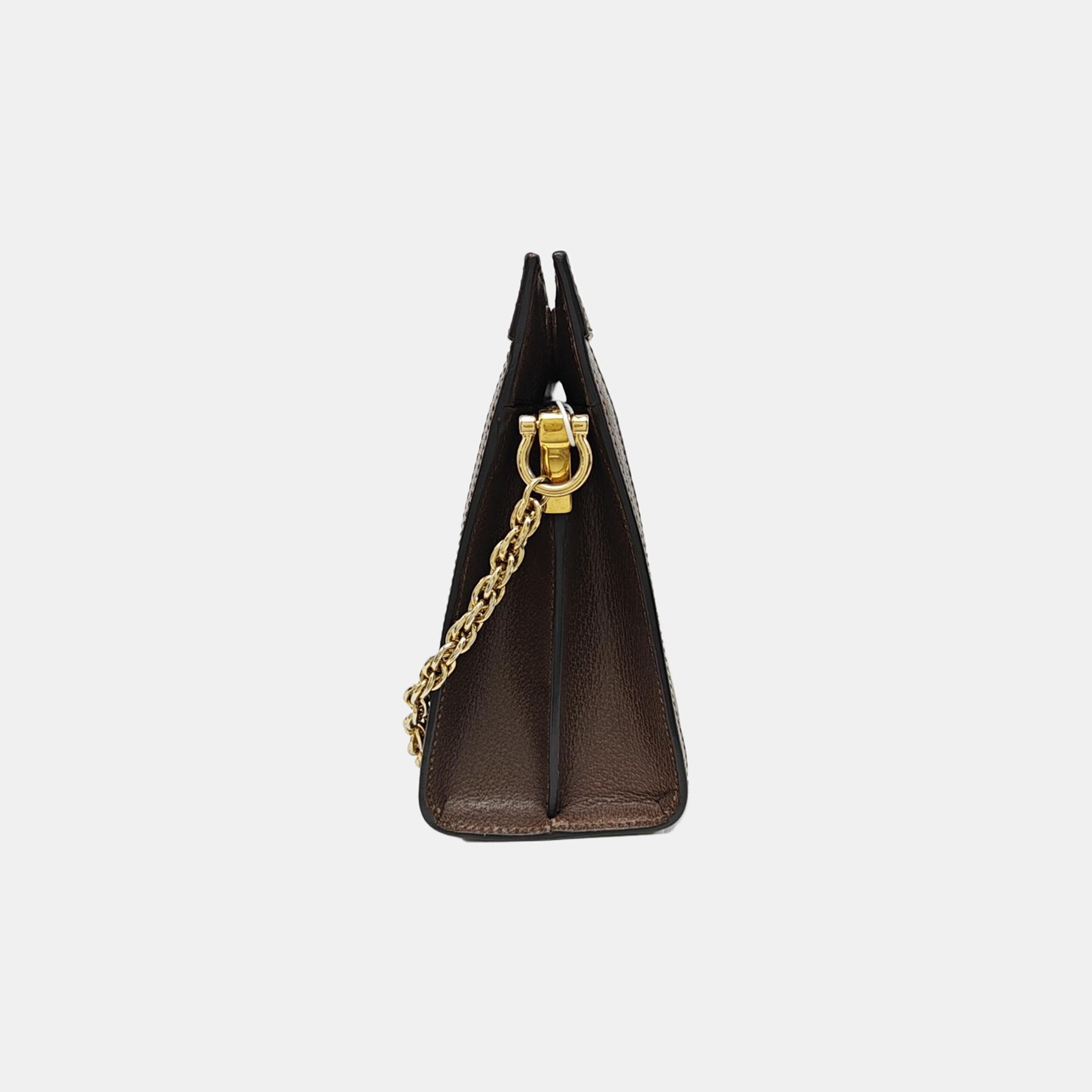 Authenticated pre-owned  Ophidia Small Monogram Coated Canvas Beige - Shoulder Bag at Looply