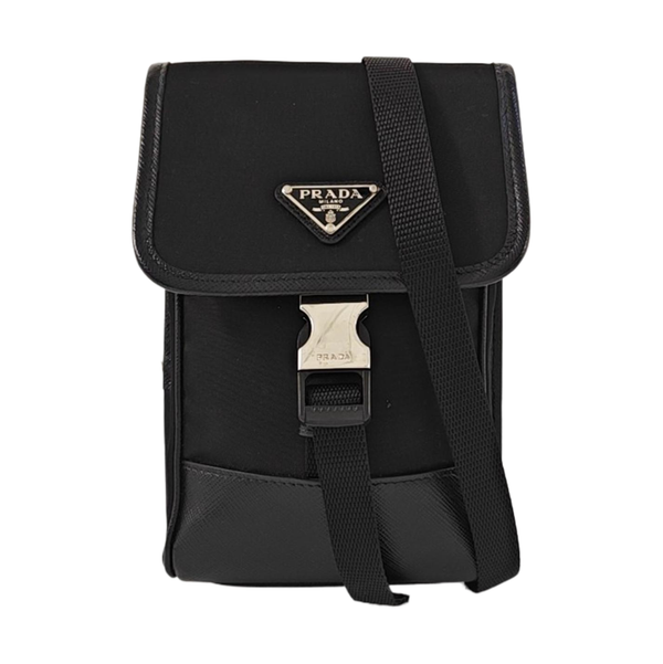 Authenticated pre-owned  Re-Nylon Nylon Black - Shoulder Bag at Looply