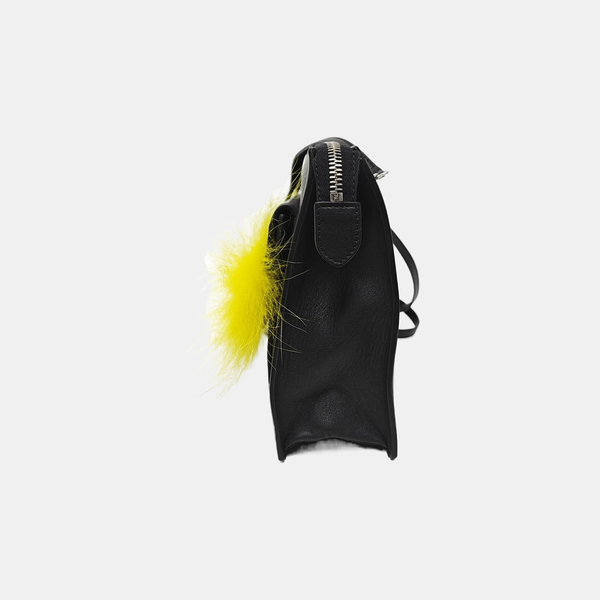 Calfskin Shoulder Bag Multicolor