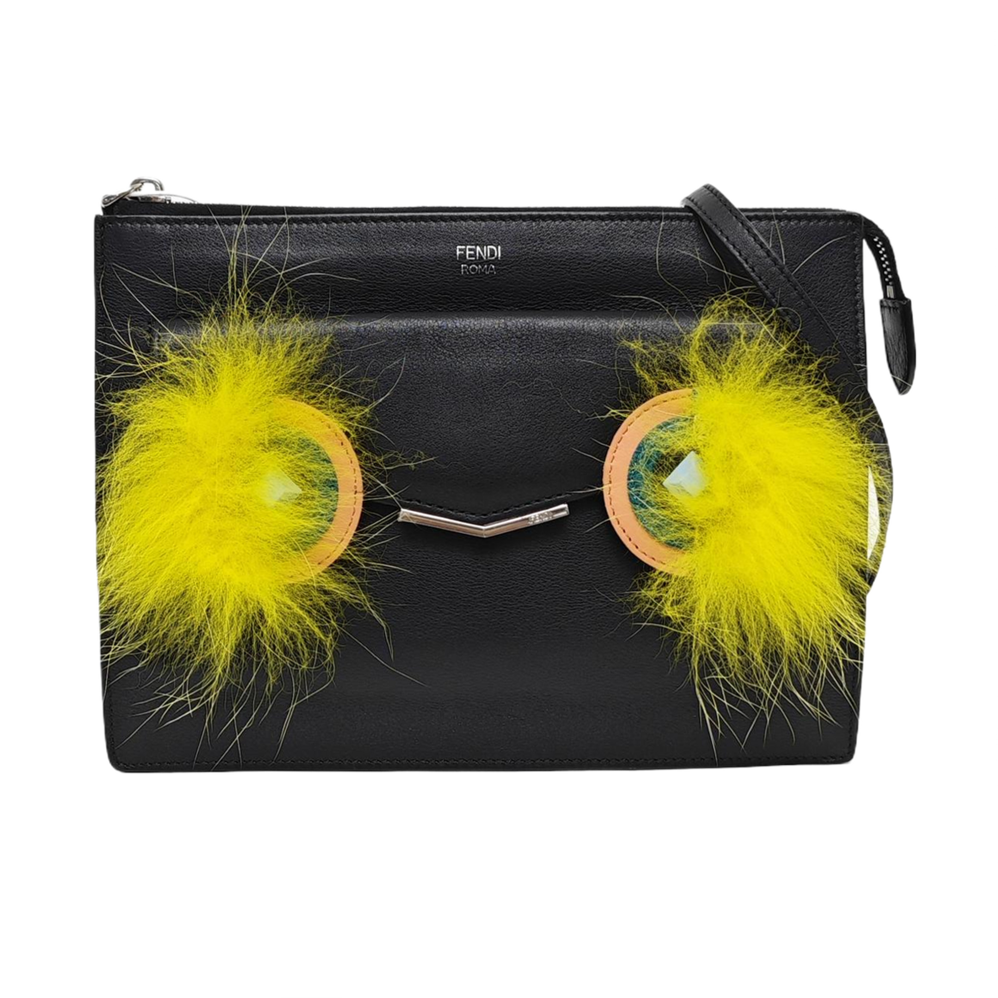 Calfskin Shoulder Bag Multicolor