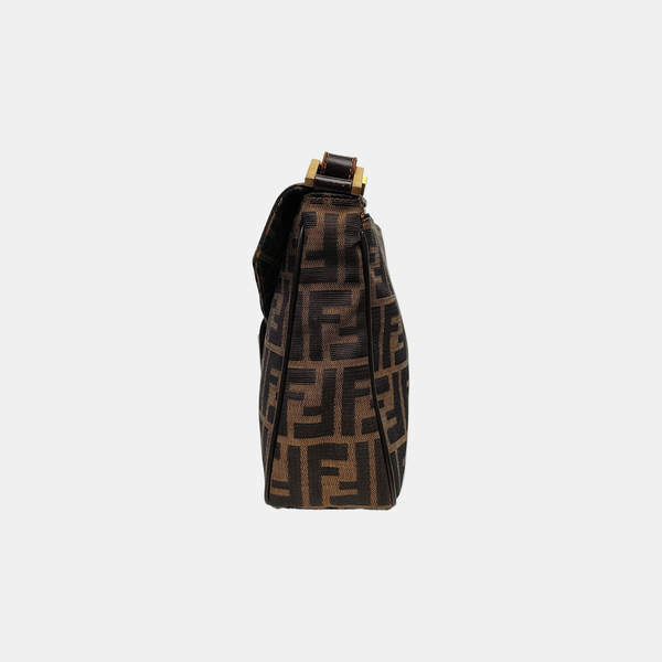 Canvas Shoulder Bag Brown