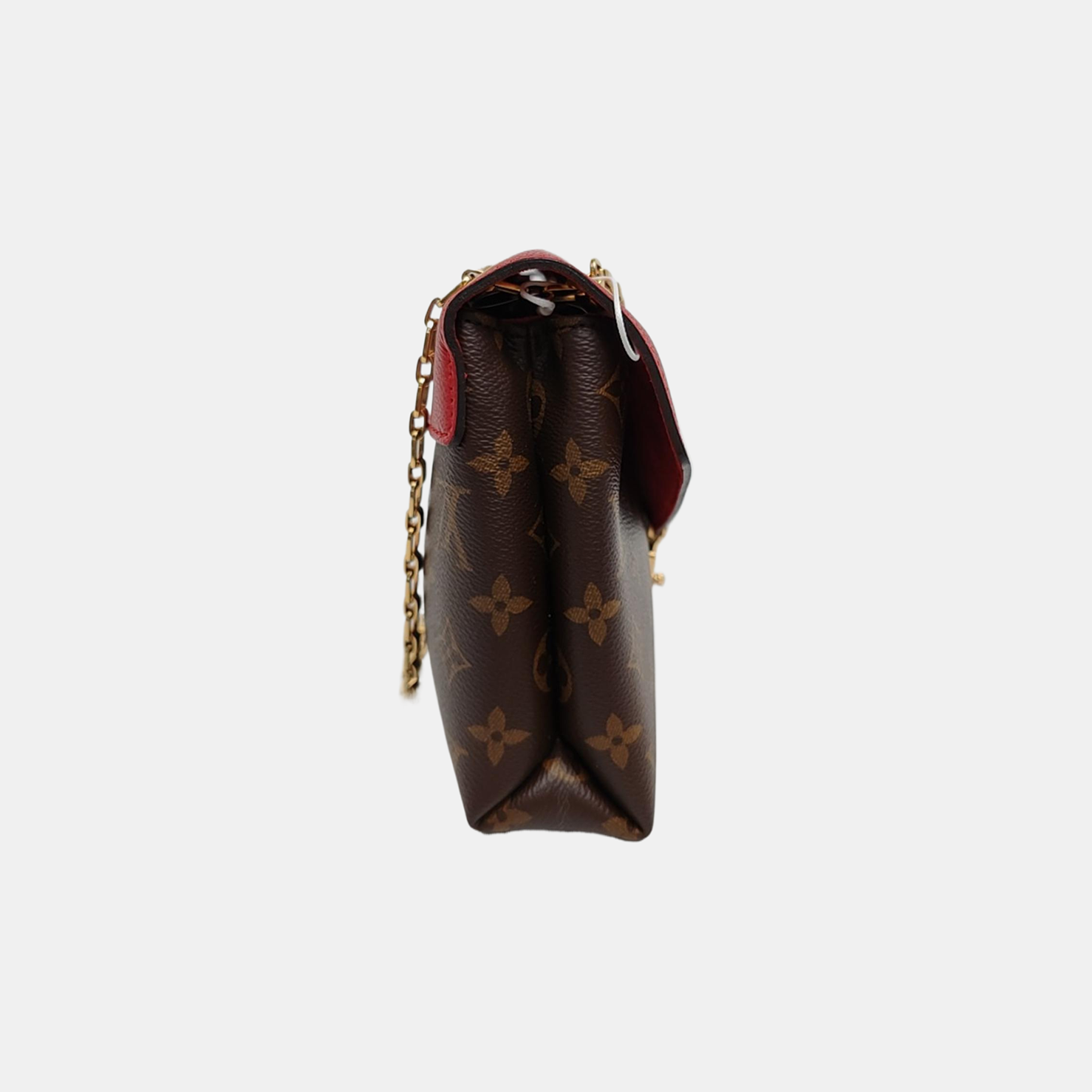 Authenticated pre-owned  Pallas Monogram Coated Canvas Brown - Shoulder Bag at Looply