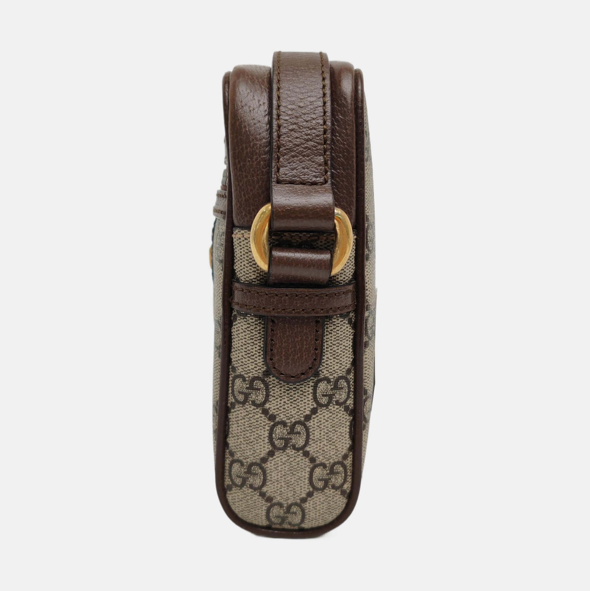 Authenticated pre-owned  Ophidia Small Monogram Coated Canvas Beige - Handbags at Looply