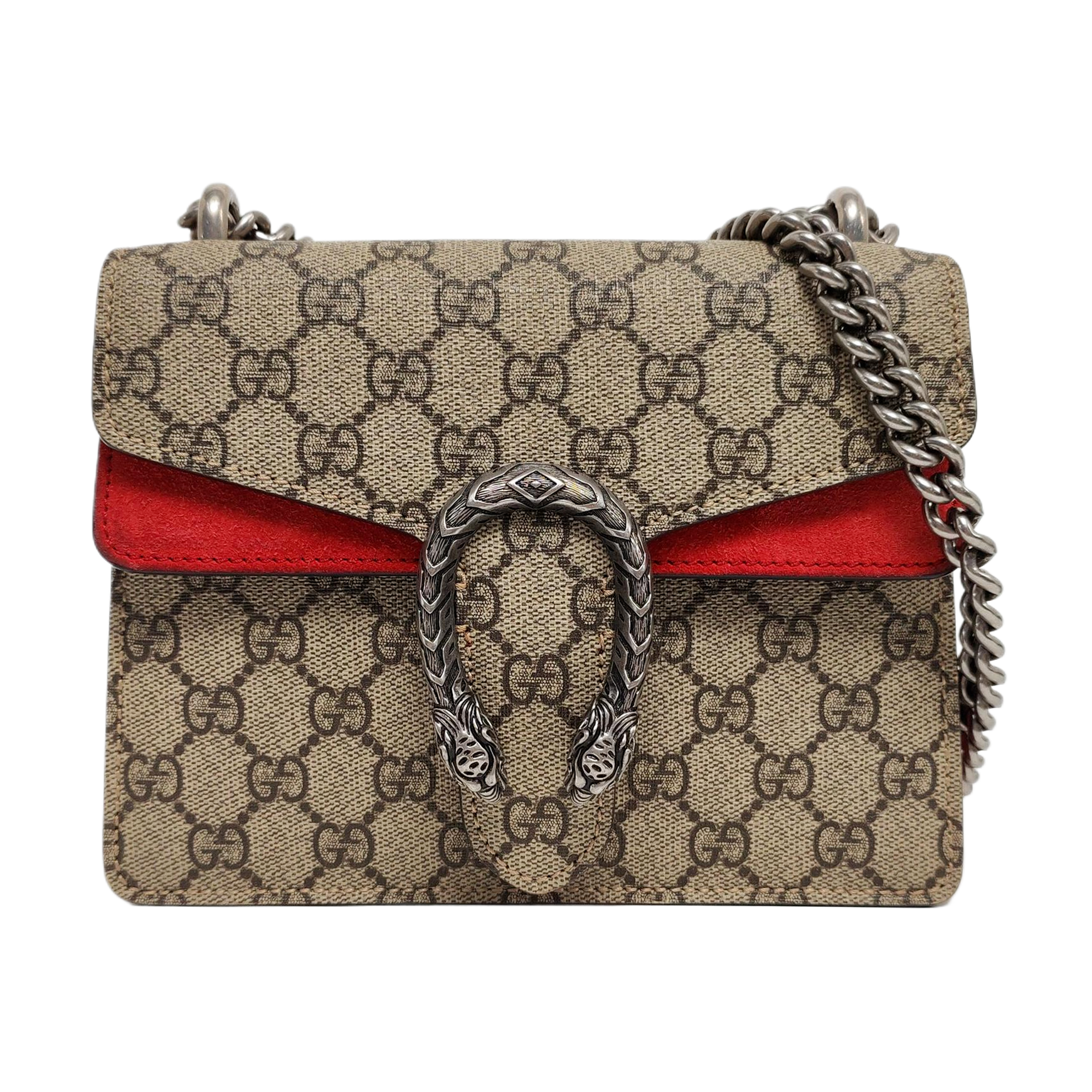 Authenticated pre-owned  Dionysus Super Mini Monogram Coated Canvas Beige - Shoulder Bag at Looply