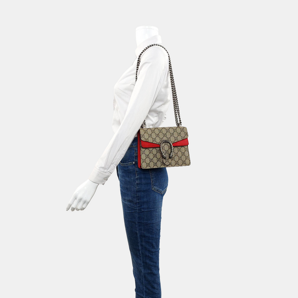 Authenticated pre-owned  Dionysus Super Mini Monogram Coated Canvas Beige - Shoulder Bag at Looply