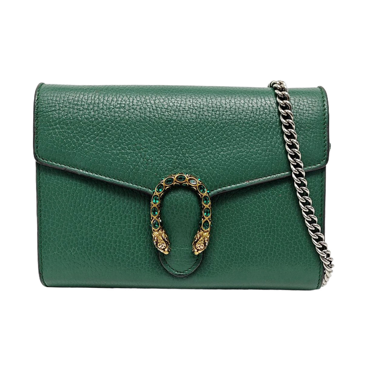 Authenticated pre-owned  Dionysus Mini Calfskin Green - Handbags at Looply
