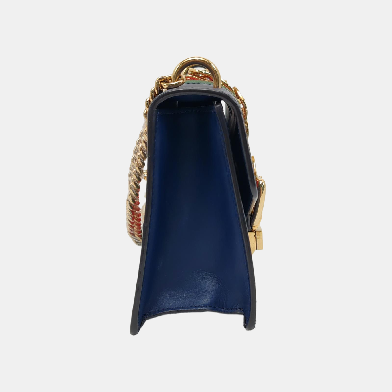 Authenticated pre-owned  Sylvie Small Calfskin Blue - Shoulder Bag at Looply