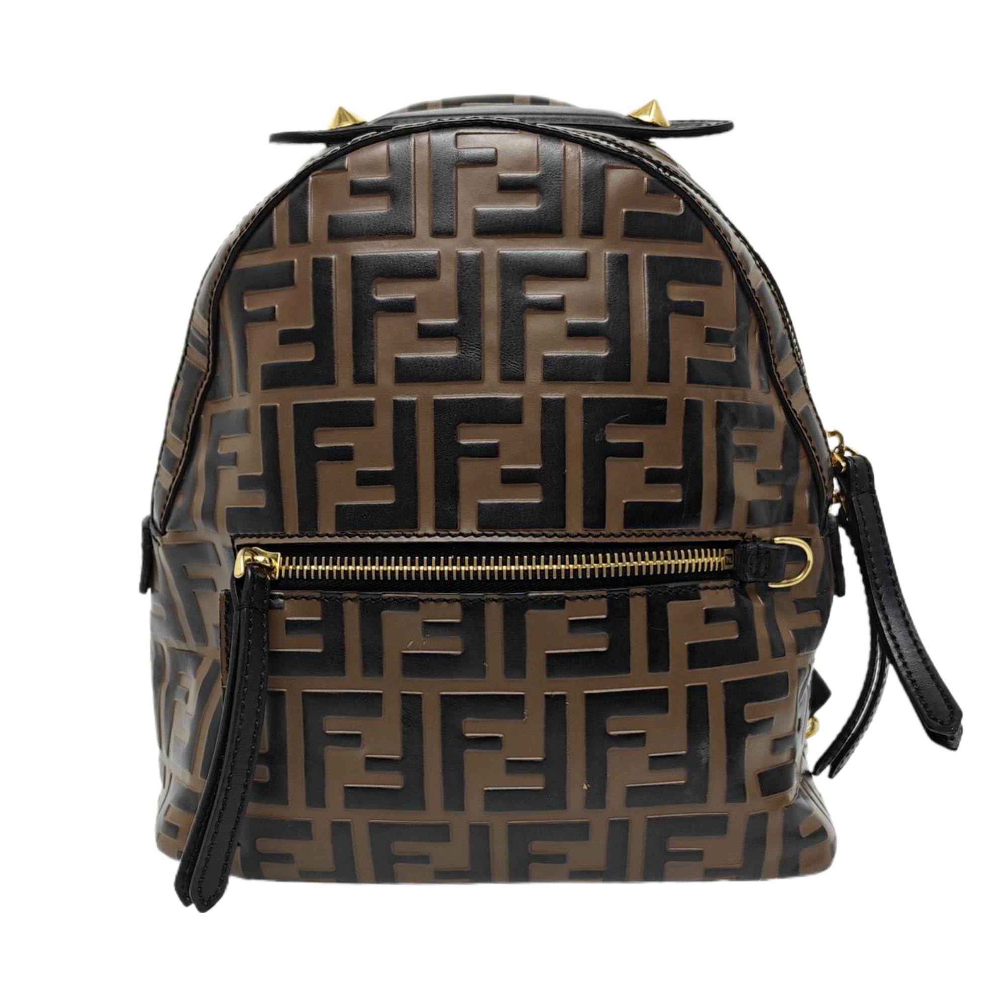 Calfskin Backpack Mini Brown