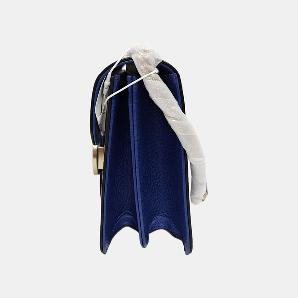 Authenticated pre-owned  Interlocking G Small Calfskin Blue - Shoulder Bag at Looply