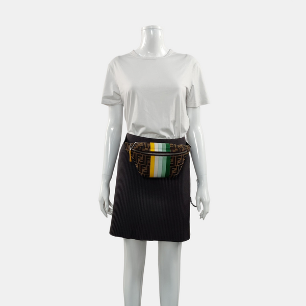 Canvas Belt Bag Brown
