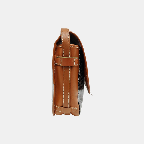 Belvedere Coated Canvas Brown