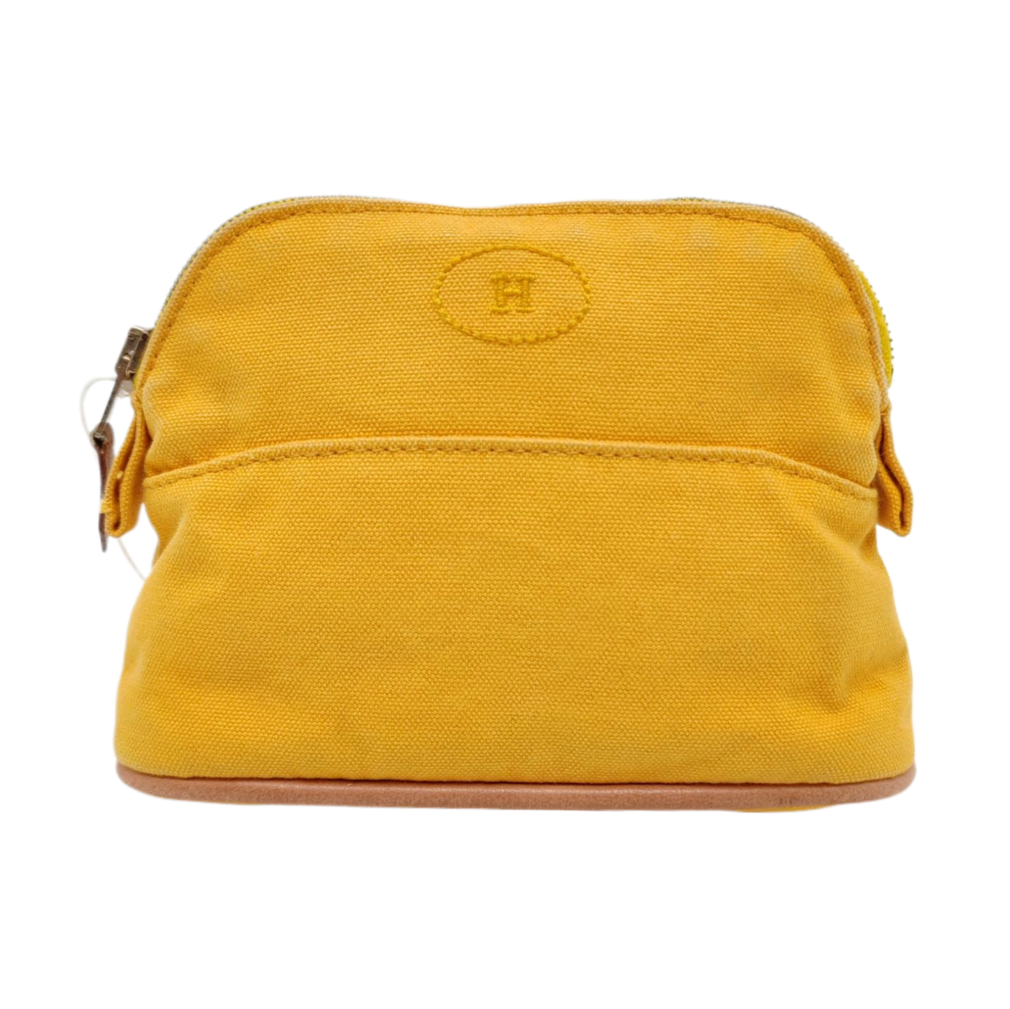 Authenticated pre-owned  Bolide 15 Canvas Yellow - Clutch at Looply