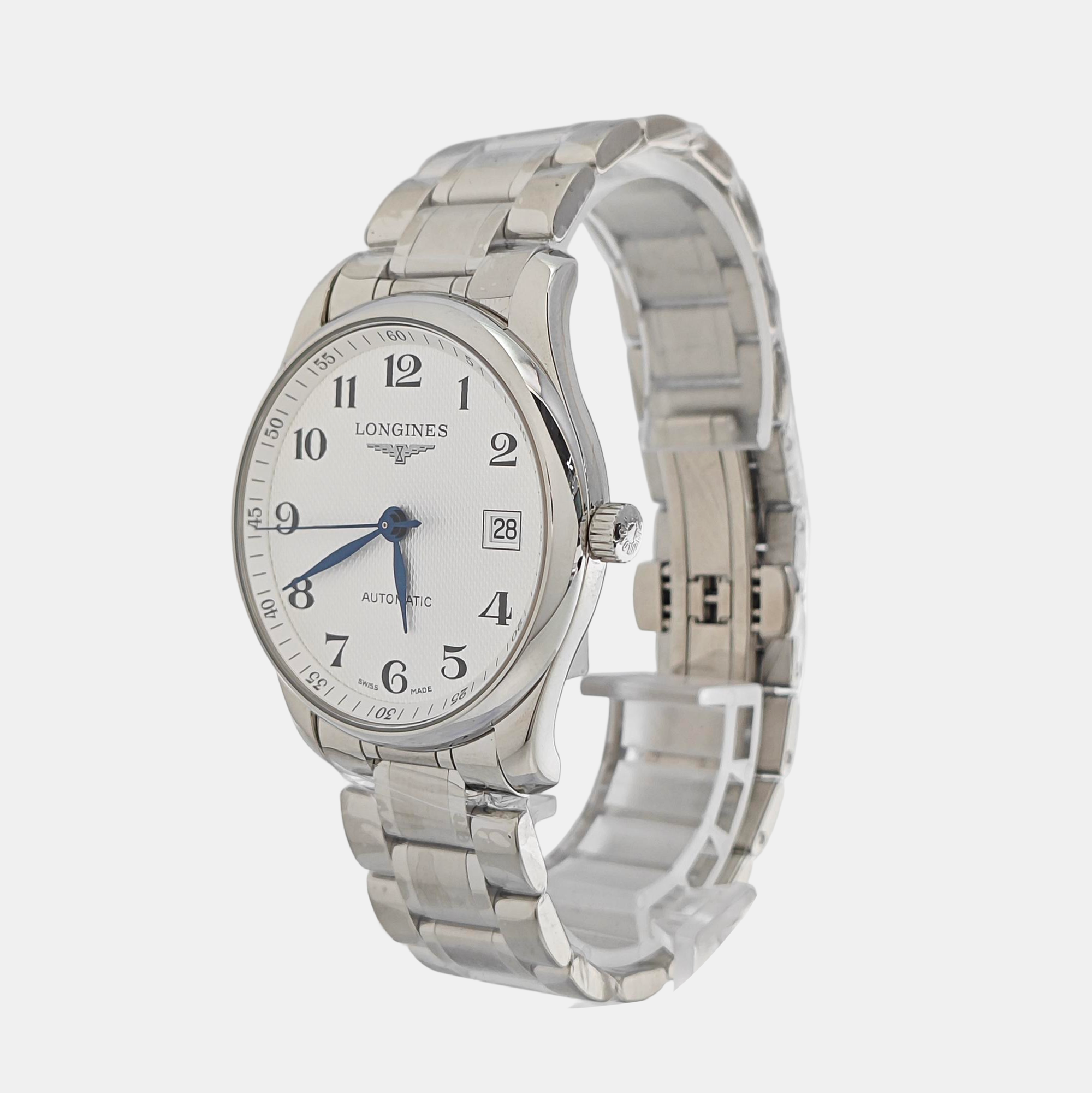 Master Control 36mm White Automatic Watch